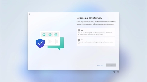 Click the required setting. Click the required setting.