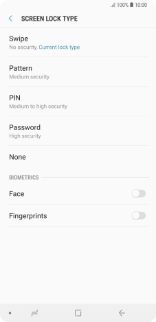 Press Fingerprints. Press Fingerprints.