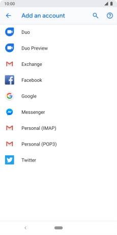 Press Personal (POP3). Press Personal (POP3).