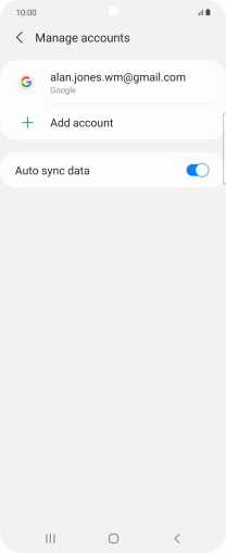 Press the Home key to return to the home screen. Press the Home key to return to the home screen.