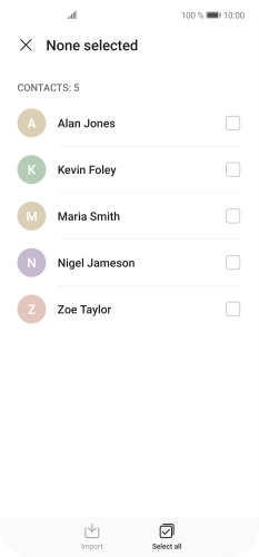 Press Select all. Press Select all.