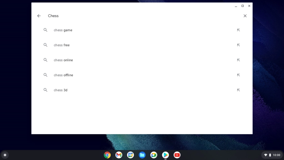 Key in the name or subject of the required app and press enter. Key in the name or subject of the required app and press enter.