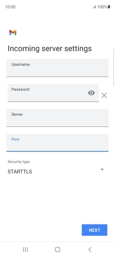 Press the drop down list below Press the drop down list below