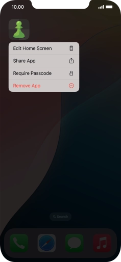 Press Require Passcode. Press Require Passcode.