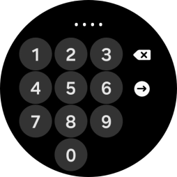 Key in the required PIN and follow the instructions on the screen to create a PIN as lock code. Key in the required PIN and follow the instructions on the screen to create a PIN as lock code.