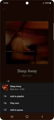 Press Add to playlist. Press Add to playlist.
