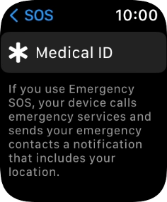 Press Medical ID. Press Medical ID.