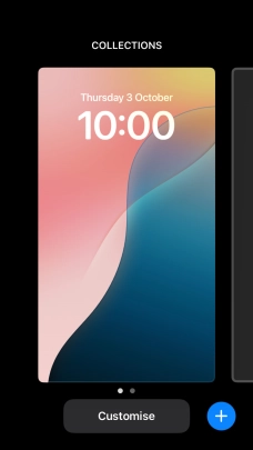 Press the add icon. Press the add icon.