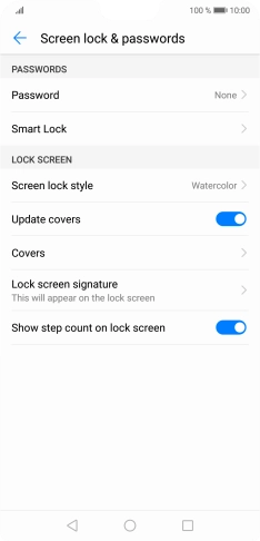 Press the Home key to return to the home screen. Press the Home key to return to the home screen.