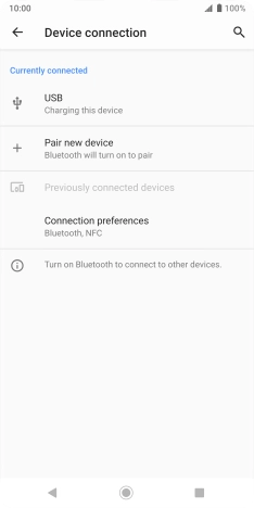 Press Connection preferences. Press Connection preferences.