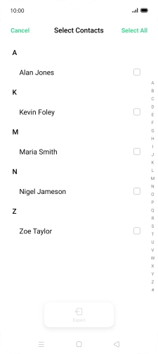 Press Select All. Press Select All.