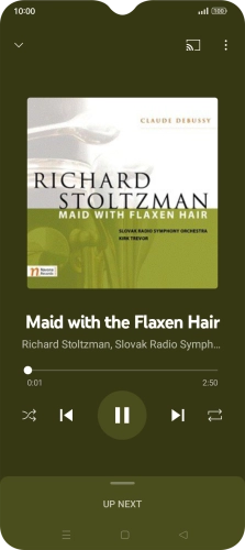 Press arrow right to go to the next audio file. Press arrow right to go to the next audio file.