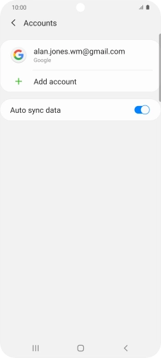 Press the Home key to return to the home screen. Press the Home key to return to the home screen.