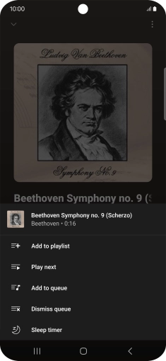 Press the add icon. Press the add icon.