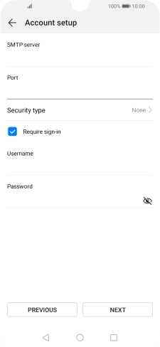 Press Security type. Press Security type.