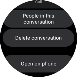 Press Delete conversation. Press Delete conversation.