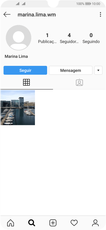 Pressione Seguir. Pressione Seguir.