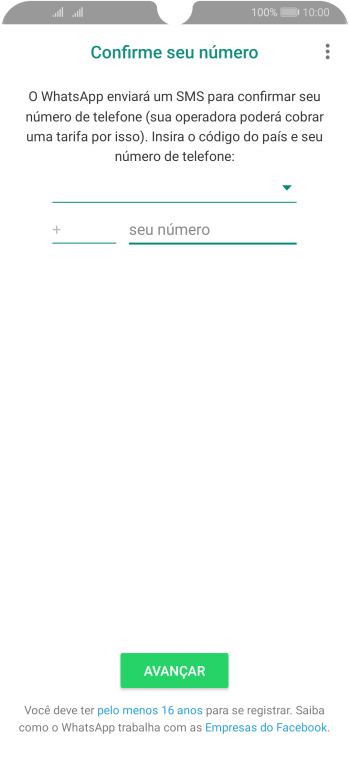 Pressione a lista suspensa. Pressione a lista suspensa.