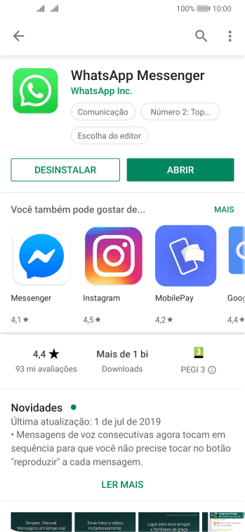 Deslize para cima a partir da parte de baixo da tela para finalizar e voltar para a tela inicial. Deslize para cima a partir da parte de baixo da tela para finalizar e voltar para a tela inicial.