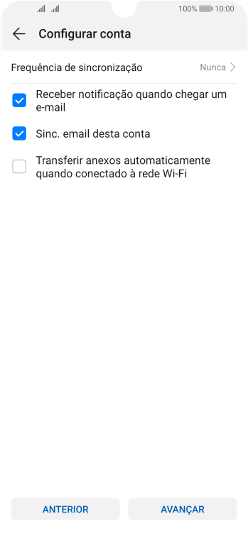 Pressione Frequência de sincronização. Pressione Frequência de sincronização.