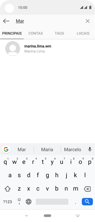 Pressione o usuário desejado. Pressione o usuário desejado.