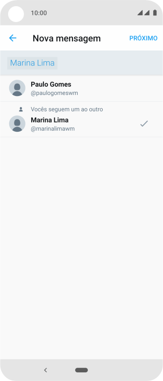 Pressione PRÓXIMO. Pressione PRÓXIMO.