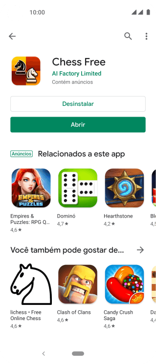 Pressione a tecla de início para finalizar e voltar à tela inicial. Pressione a tecla de início para finalizar e voltar à tela inicial.