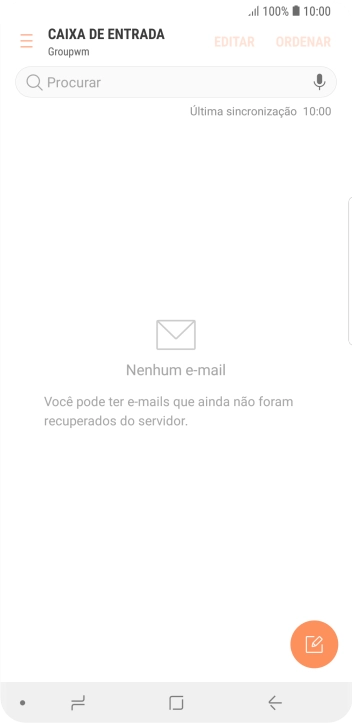Deslize para a direita a partir do lado esquerdo da tela. Deslize para a direita a partir do lado esquerdo da tela.