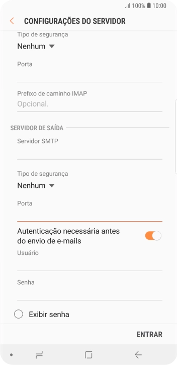 Pressione o indicador ao lado de Pressione o indicador ao lado de