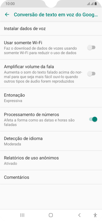 Pressione a tecla de início para finalizar e voltar à tela inicial. Pressione a tecla de início para finalizar e voltar à tela inicial.