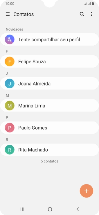 Deslize para a direita a partir do lado esquerdo da tela. Deslize para a direita a partir do lado esquerdo da tela.