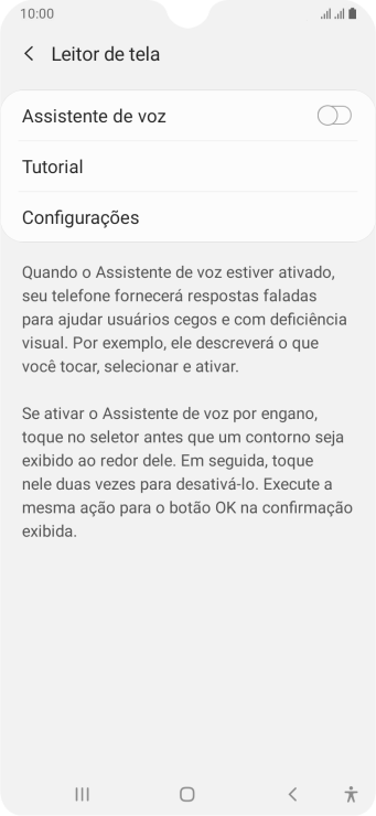 Pressione Configurações. Pressione Configurações.