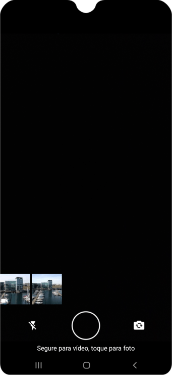 Pressione a foto ou o vídeo desejado. Pressione a foto ou o vídeo desejado.