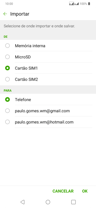 Pressione Telefone. Pressione Telefone.