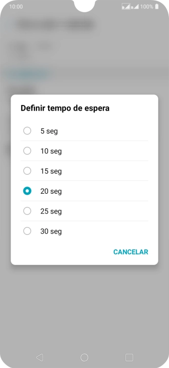 Se você encaminhar chamadas perdidas, você deve selecionar o intervalo do encaminhamento: Pressione o intervalo desejado para selecionar o intervalo do encaminhamento. Se você encaminhar chamadas perdidas, você deve selecionar o intervalo do encaminhamento: Pressione o intervalo desejado para selecionar o intervalo do encaminhamento.
