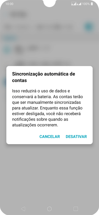 Se você desativar a função, deve pressionar DESATIVAR. Se você desativar a função, deve pressionar DESATIVAR.