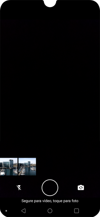 Pressione a foto ou o vídeo desejado. Pressione a foto ou o vídeo desejado.