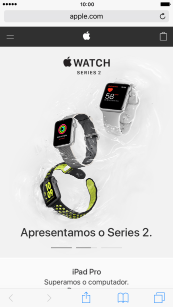 Pressione a tela por mais tempo até que o conteúdo seja aberto no aplicativo. Pressione a tela por mais tempo até que o conteúdo seja aberto no aplicativo.
