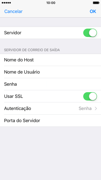 Pressione Autenticação. Pressione Autenticação.