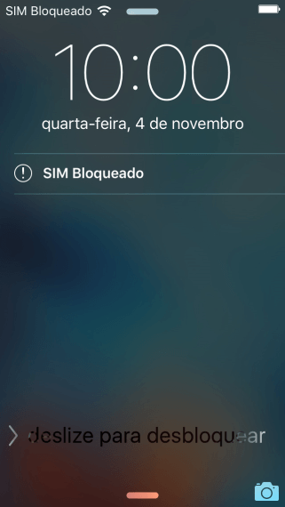 Deslize o dedo para a direita na tela. Deslize o dedo para a direita na tela.