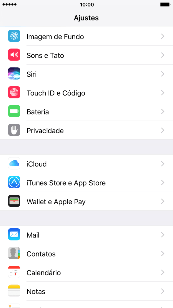 Pressione Touch ID e Código. Pressione Touch ID e Código.