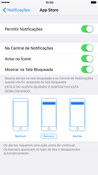 Pressione o indicador ao lado de Pressione o indicador ao lado de