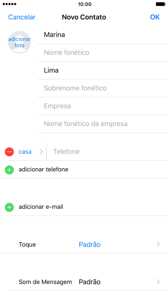 Pressione Telefone, e digite o número de telefone. Pressione Telefone, e digite o número de telefone.