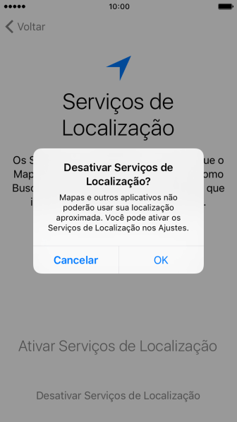 Se você desativar a função, deve pressionar OK. Se você desativar a função, deve pressionar OK.