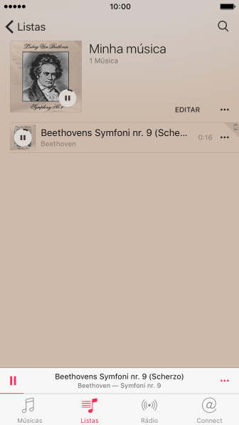 Pressione o título da música. Pressione o título da música.