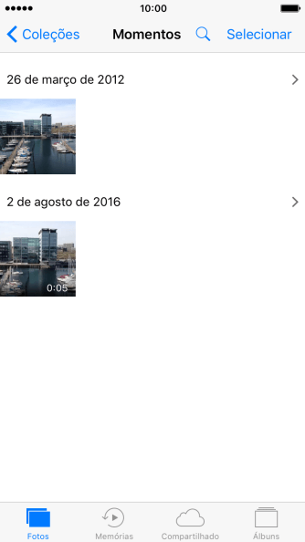 Pressione com intensidade a foto desejada, até que um menu pop up seja mostrado no visor Pressione com intensidade a foto desejada, até que um menu pop up seja mostrado no visor