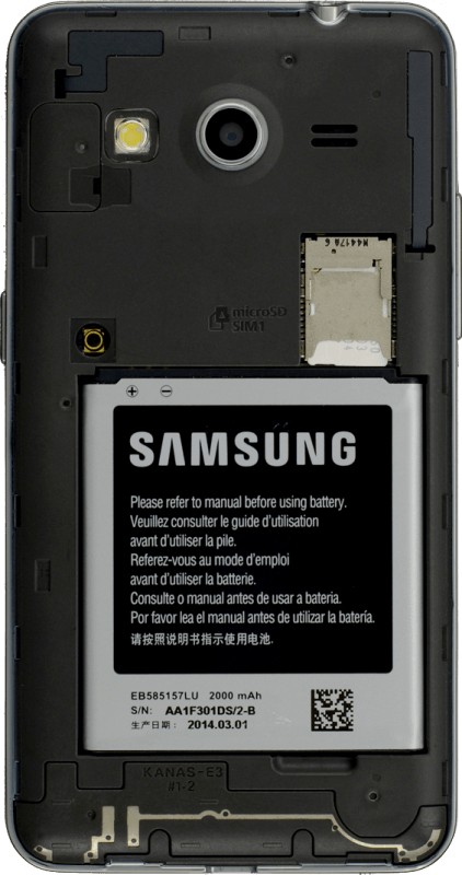 carcasa trasera samsung galaxy core 2 carcasa trasera samsung galaxy core 2