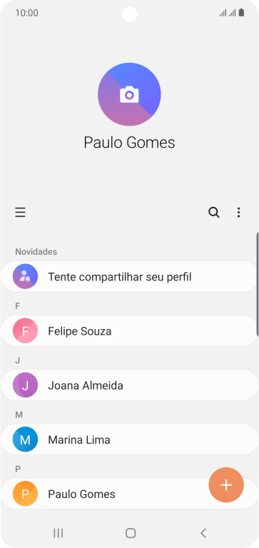 Deslize para a direita a partir do lado esquerdo da tela. Deslize para a direita a partir do lado esquerdo da tela.
