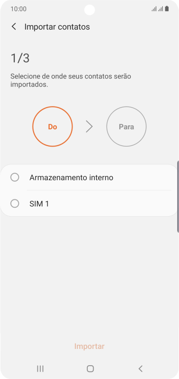 Pressione o chip desejado. Pressione o chip desejado.
