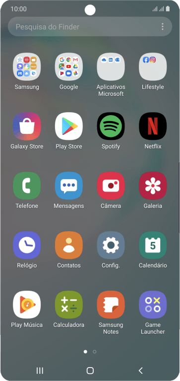 Pressione Play Store. Pressione Play Store.